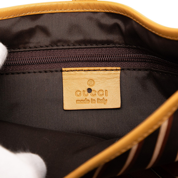 Pre-Loved Gucci Satin Bamboo Jackie Hobo - Picture 5 of 7